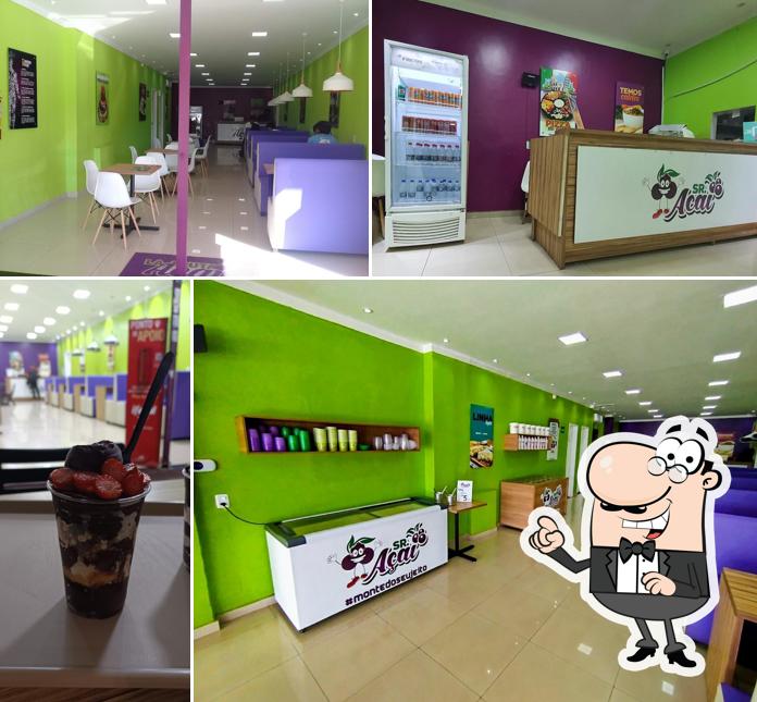 O interior do Sr. Açaí - Açaí em Taguatinga