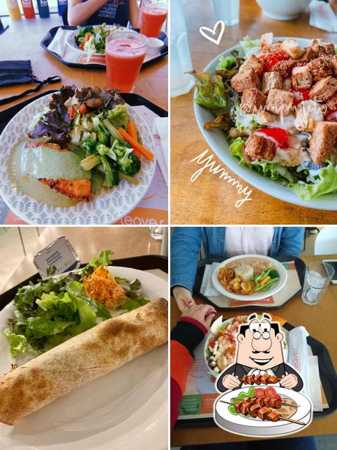 Comida em Leaves Atiradores