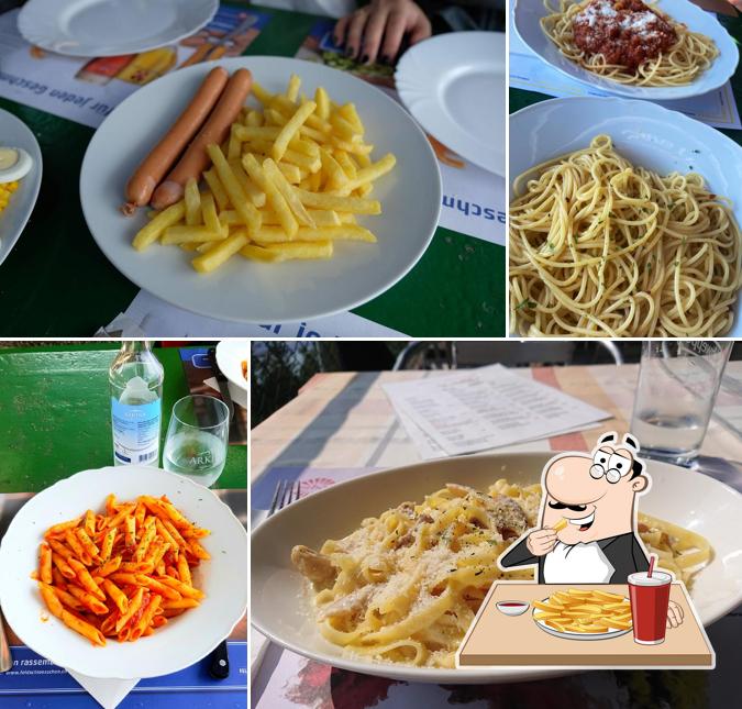 Patatine fritte al Osteria Funicolare Monte Brè