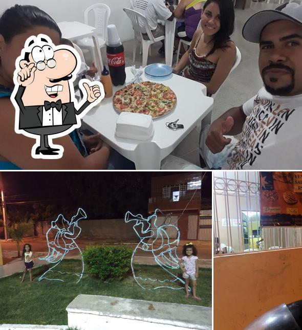Veja imagens do interior do Tia Deuza Pizza e Lanches