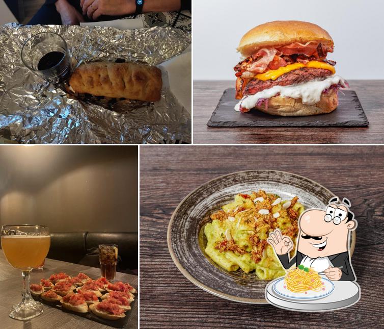 Spaghetti alla carbonara al B-evolution