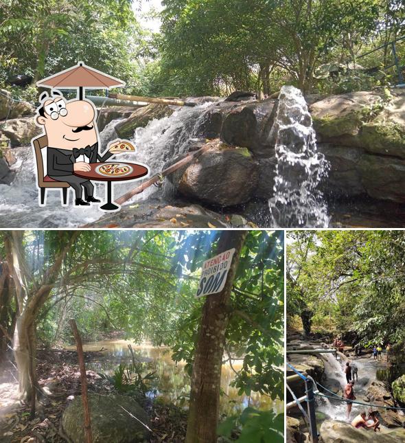 o exterior é uma característica importante do Bar e Bica do Bigode