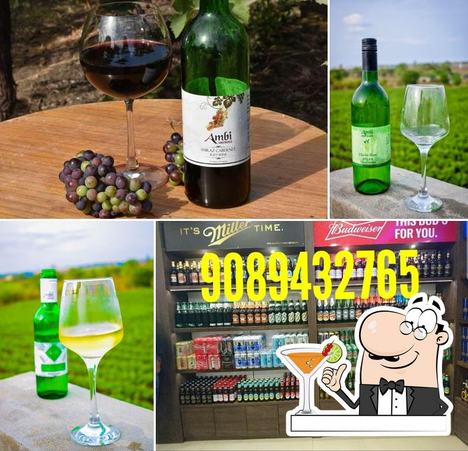 Ambi wines shop - katni