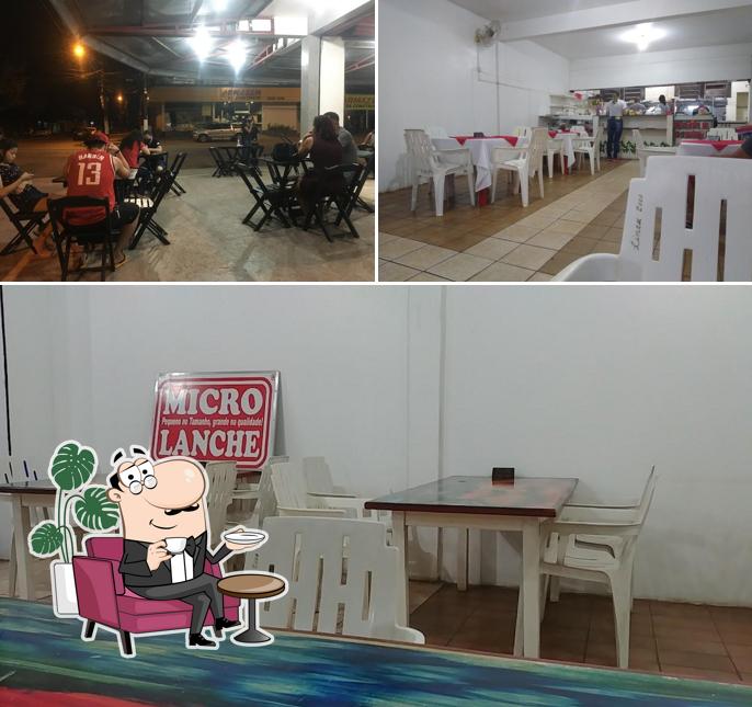 Veja imagens do interior do Micro Lanche