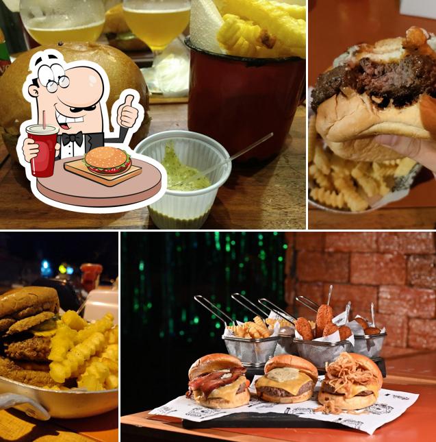 Delicie-se com um hambúrguer no Legião Gourmet - Hamburgueria - Rua Piauí