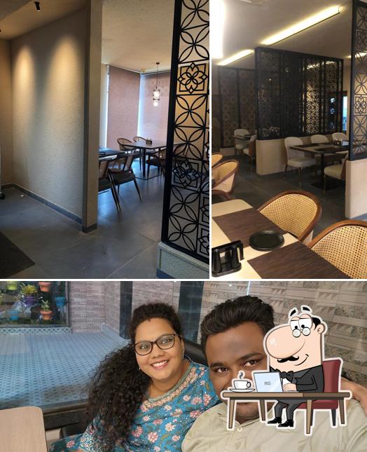 The interior of Ruchi Suchi