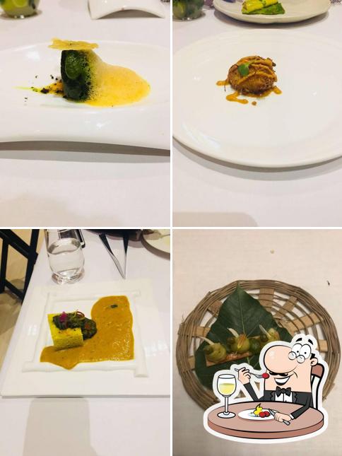 Meals at Masala Library by Jiggs Kalra, New Delhi