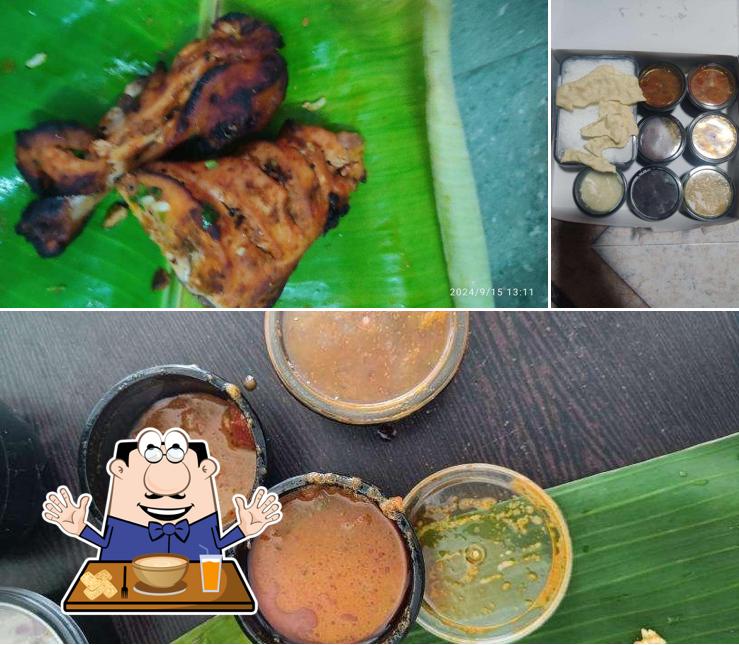 Food at Nandavanam Mess