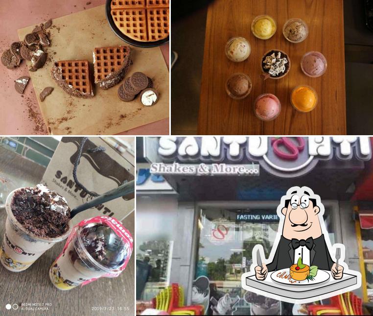 Food at Santushti Shakes & More (old & original)