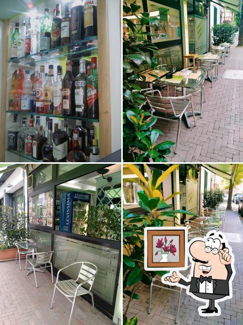 Gli interni di Snack bar Green Apple