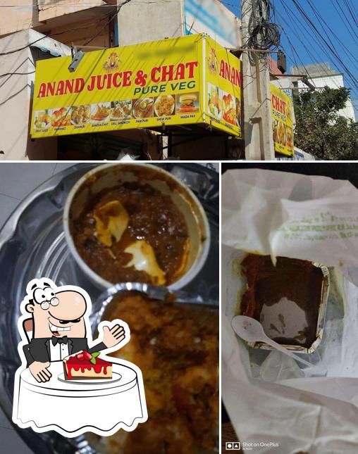 Anand Juice & Chat serves a number of sweet dishes