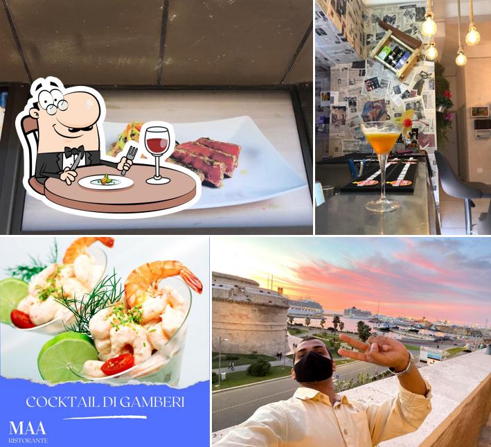 Ceviche al Ristorante MAA “Seafood e lounge bar”