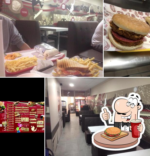 Commandez un hamburger à Le Millenium