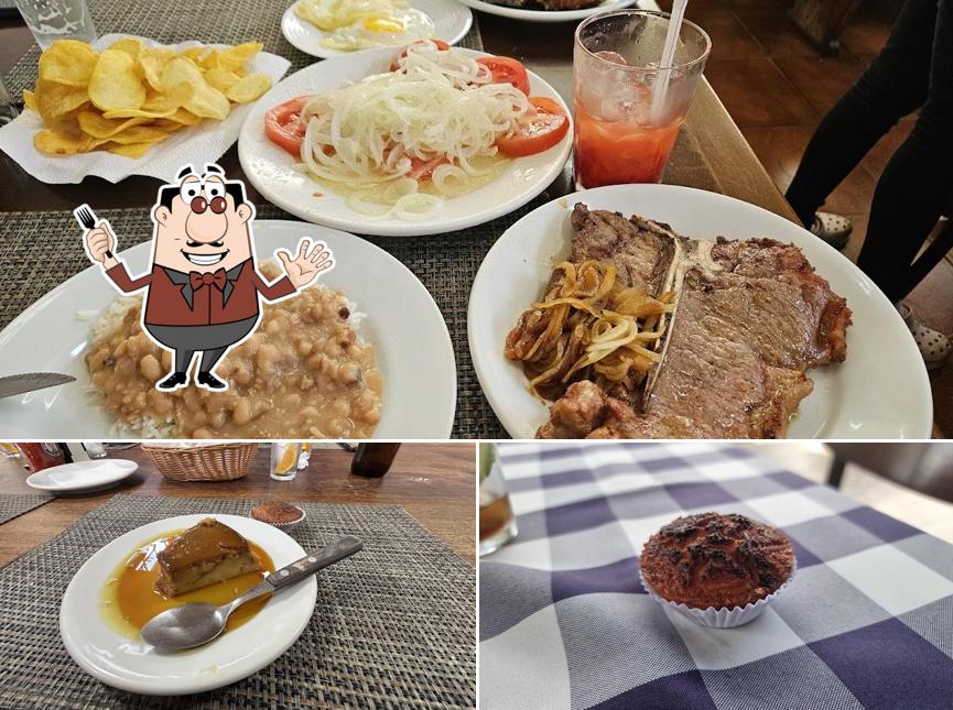 Platos en Bisteca do Caipirinha