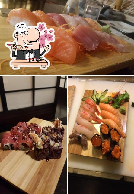 Prova le diverse opzioni di sushi