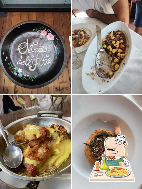 Platti al Osteria Dell'Arte