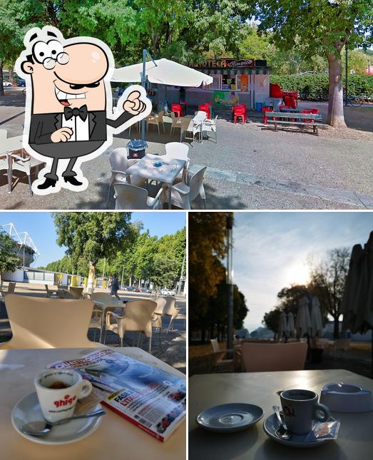 Siediti a un tavolo di Chiosco Bar Olimpico