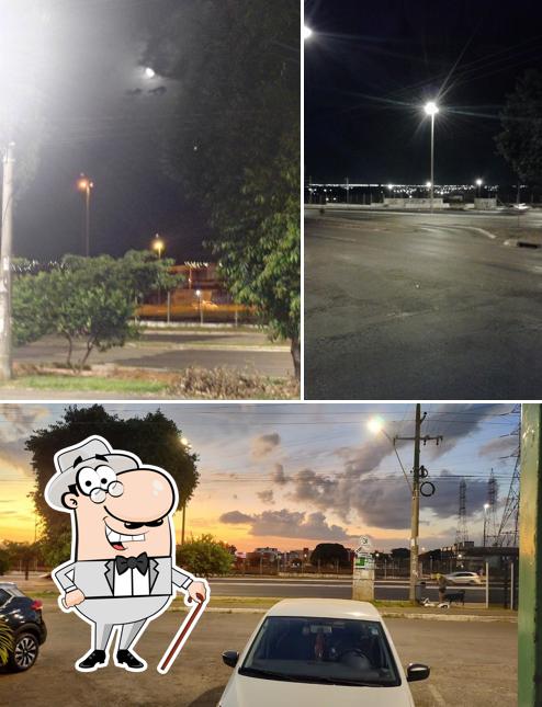 O exterior do Bar Snooker