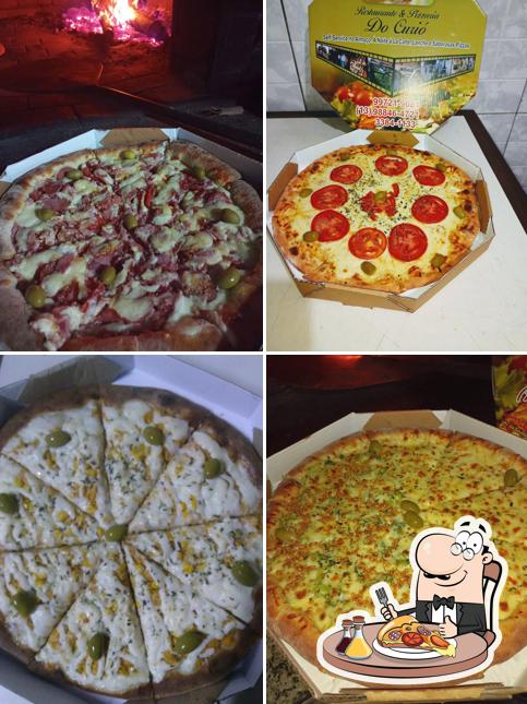 Experimente pizza no Restaurante E Pizzaria Do Curió