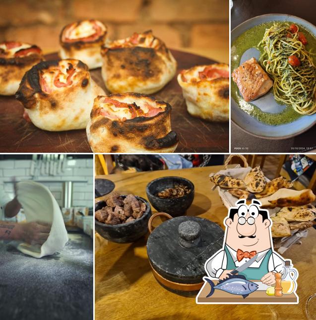 Salmão grelhado em Inês Centro