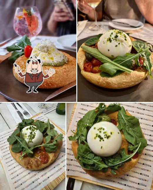 Burrata em MOMA FERREIRA DE ARAÚJO- Modern Mamma Osteria