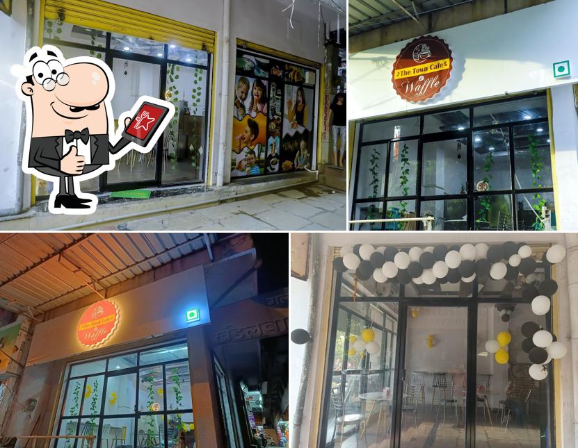 Look at the picture of The Town Cafe & Waffle
