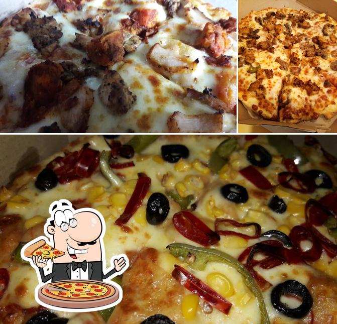 Try out different kinds of pizza
