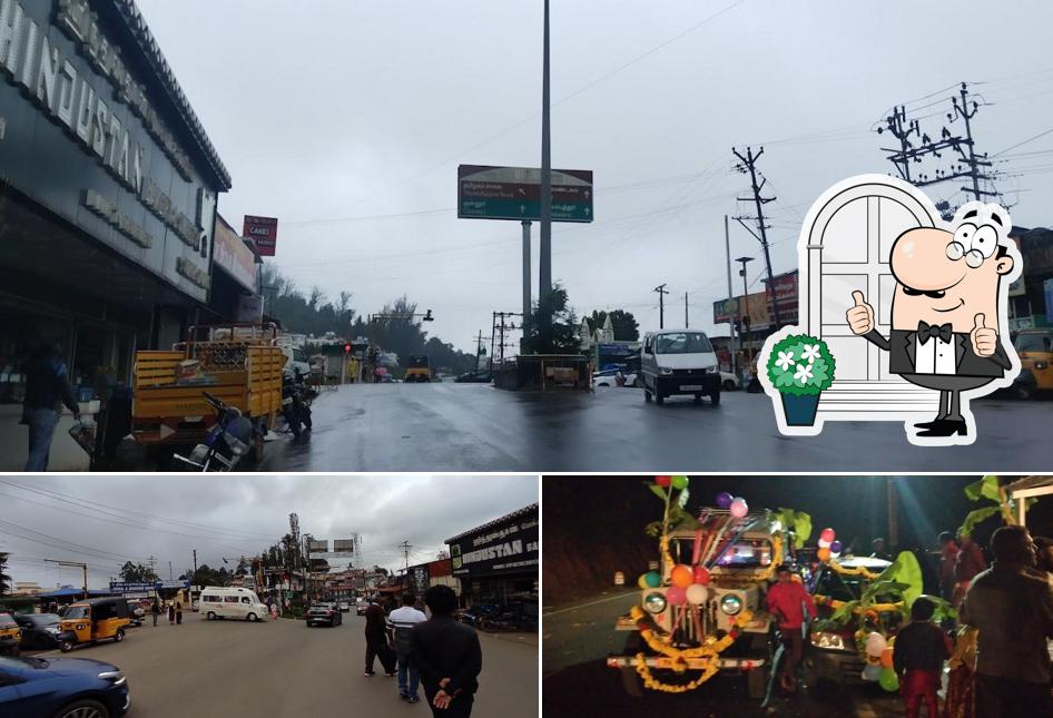 Hindustan Bakery & Sweets Super Stores is distinguished by exterior and food