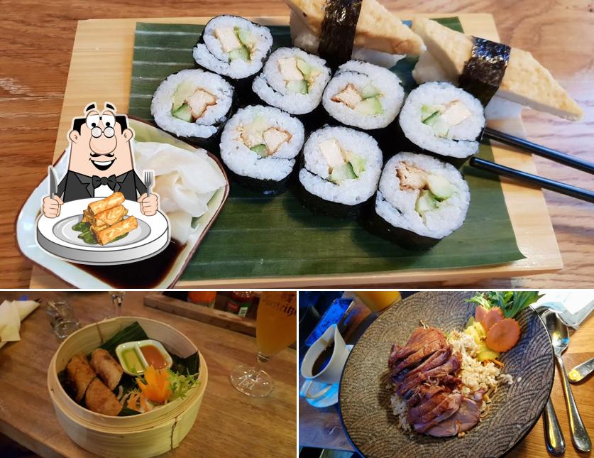 Rouleaux de printemps à Shanghai