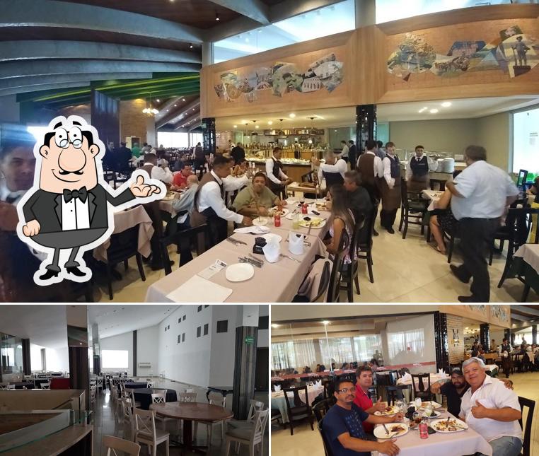 Veja imagens do interior do Churrascaria Nativas Grill Goiânia Restaurante Rodízio