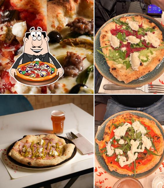 Prenditi tra le molte varianti di pizza