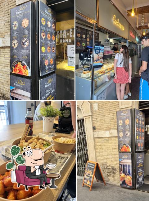 Siediti a un tavolo di Pastaeat la pastapoke