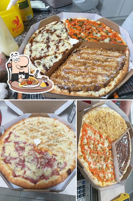 Escolha diversos estilos de pizza