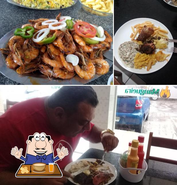 Comida em Churrascaria Mangueira