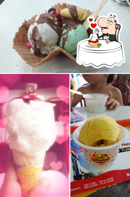 Não esqueça de experimentar uma sobremesa no Sorveteria Glacial - Self Service (Loja 1)