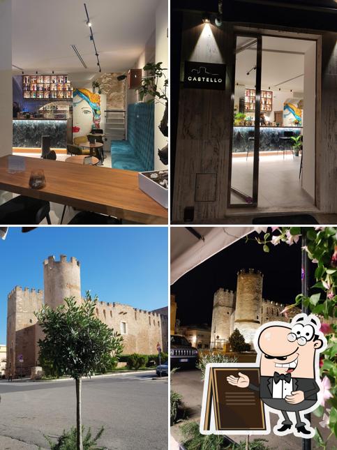 Dai un’occhiata alla foto che mostra la esterno e interni di Bar Castello