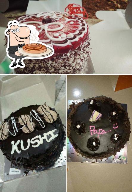 Here's a picture of Merwans Cake Stop