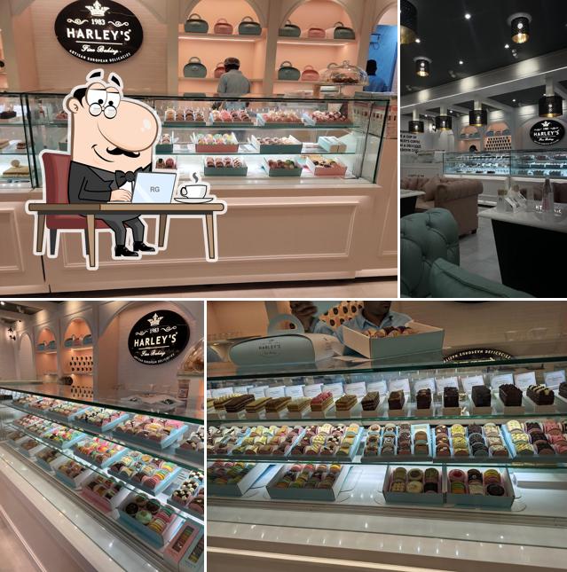 The interior of Harley's Ivory Lounge - JP Nagar