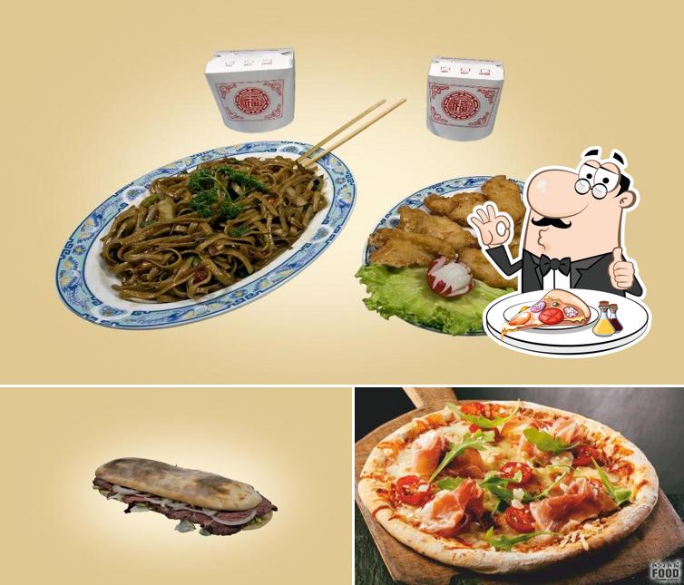 Scegli una pizza a Asian Food Basel - seit 1998 in Basel