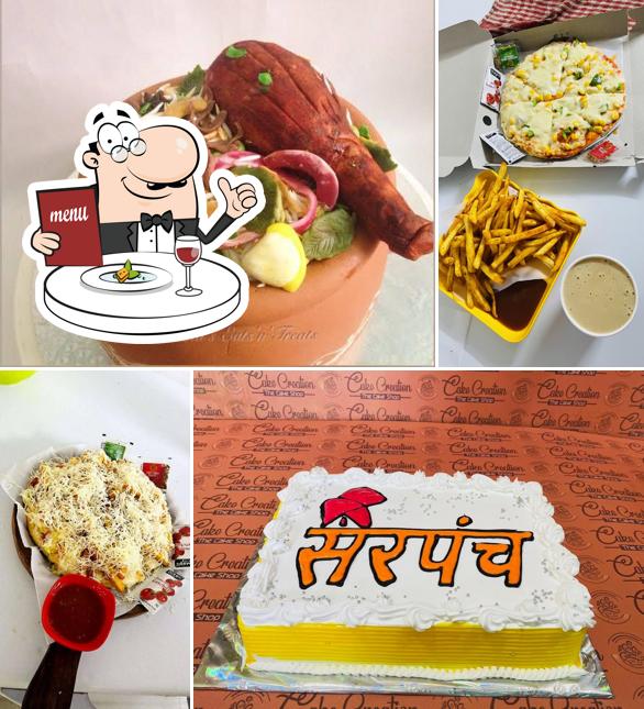 Meals at Cake Creation & Cafe