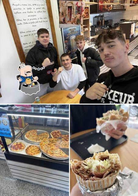 Pekarna&Fast Food PLAVA LAGUNA si caratterizza per la cibo e interni