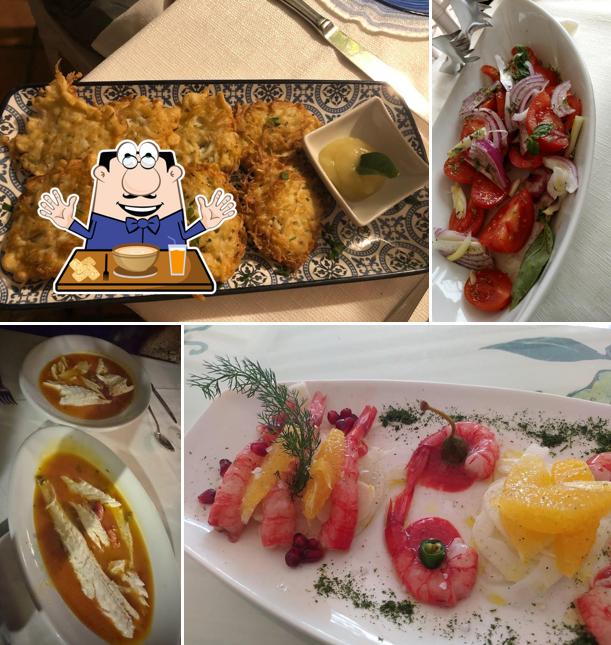 Cibo al Ristorante " Il Barcaiolo "