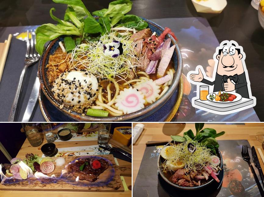 Plats à D. Majin - Restaurant Manga