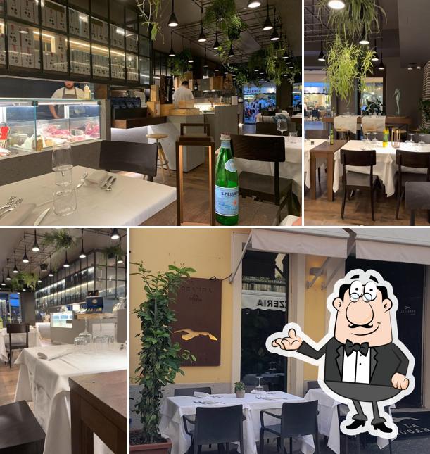 Dai un'occhiata agli interni di la locanda da maria