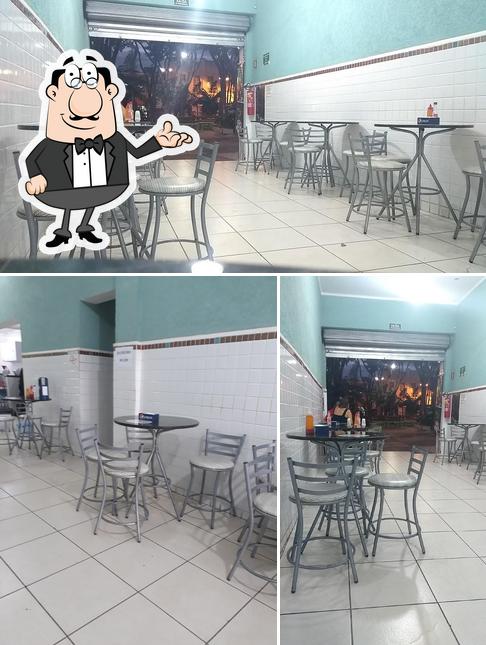 O interior do Nosso Café