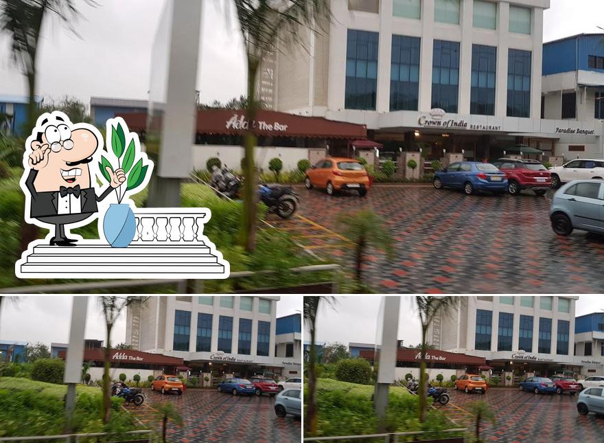 Check out how Adda The Bar looks outside