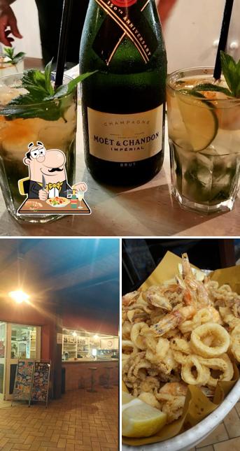 Tra le diverse cose da Ristoquà si possono trovare la cibo e vino