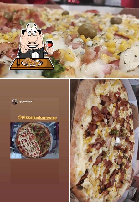 No PIZZARIA DO MESTRE, você pode conseguir pizza