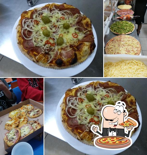 Escolha pizza no Pizzaria Do Alemão Original
