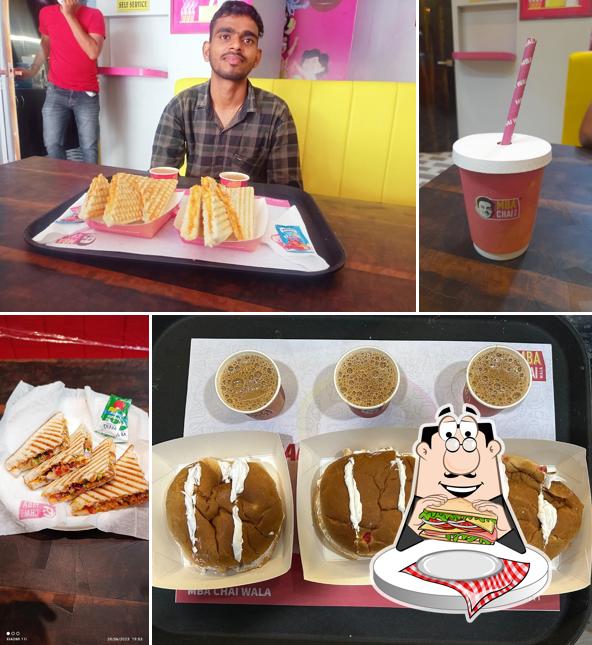 Club sandwich at MBA CHAI WALA MATHURA